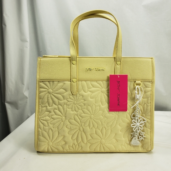 Betsey Johnson Handbags - Betsey Johnson Yellow Purse Handbag NWT